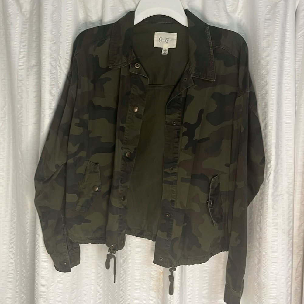 Jessica Simpson Army jacket size L